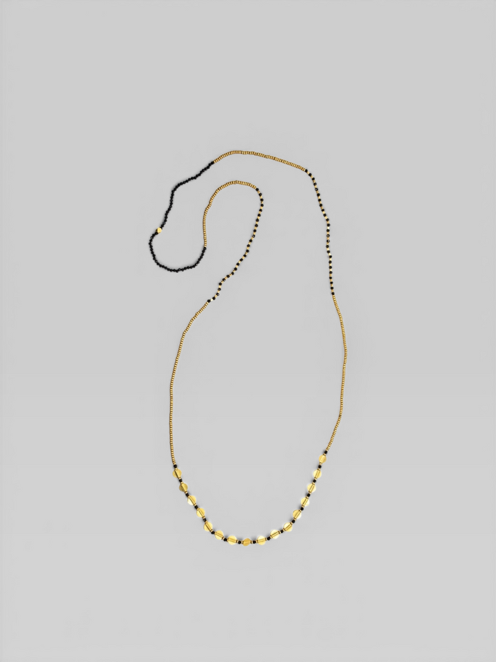 Beaded Circle Pop Necklace