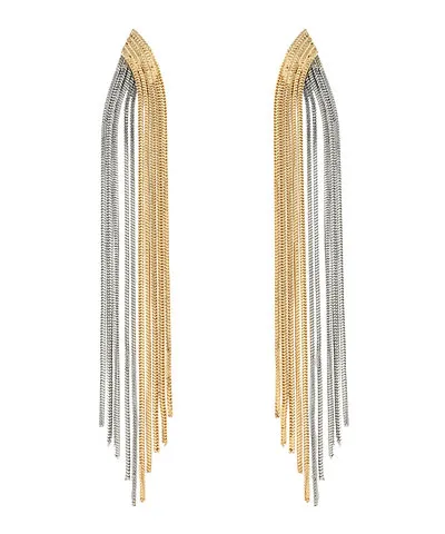 Shimmer Tassel Earrings
