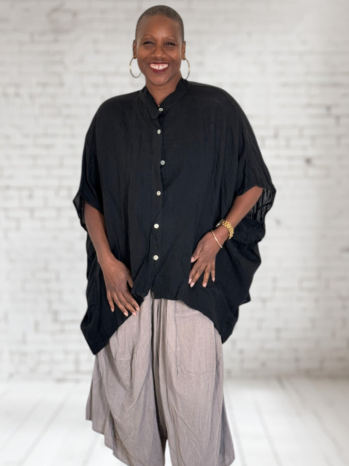 Dolman 25 Button Up Top