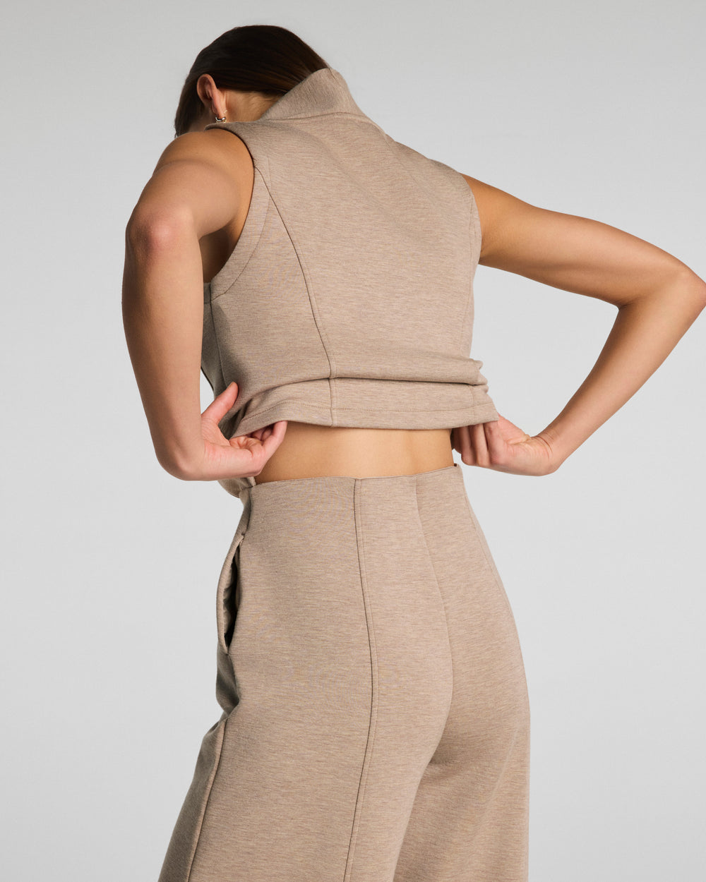 Air Essentials Shawl Collar Jumpsuit