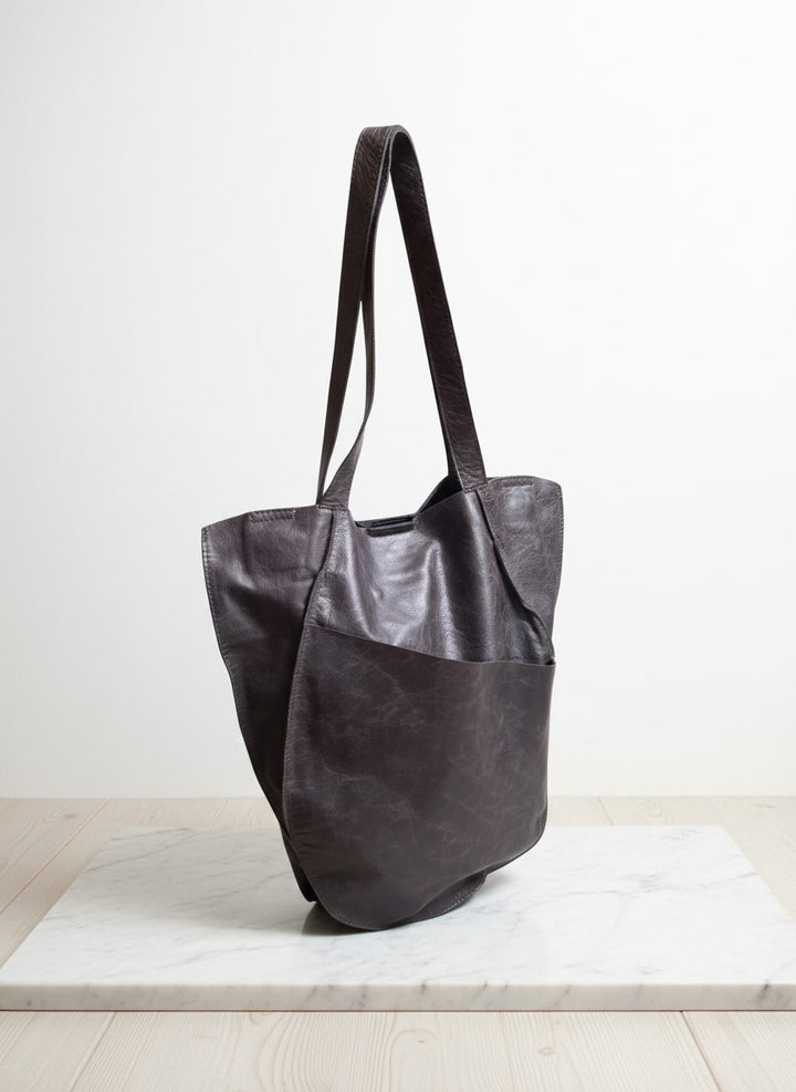 Brazil Leather Slim Tote