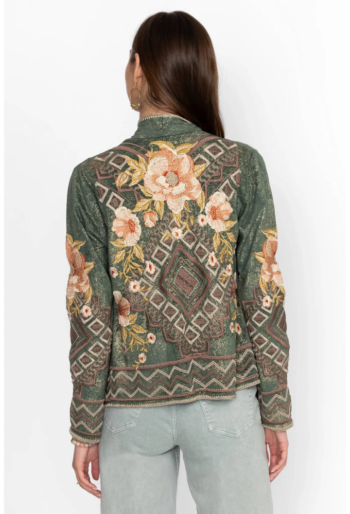 Bertram Metallic Short Sweater