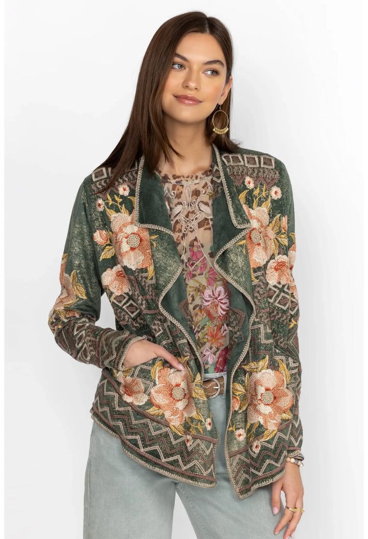 Bertram Metallic Short Sweater