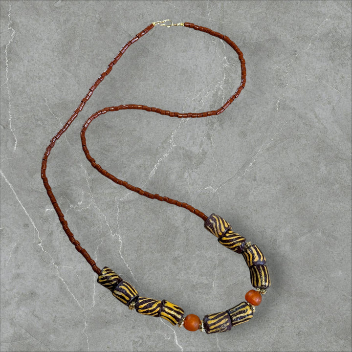 Ghana Trade Bead Necklace