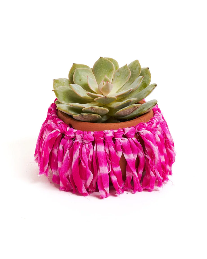 Macrame Tassel Plant Pot