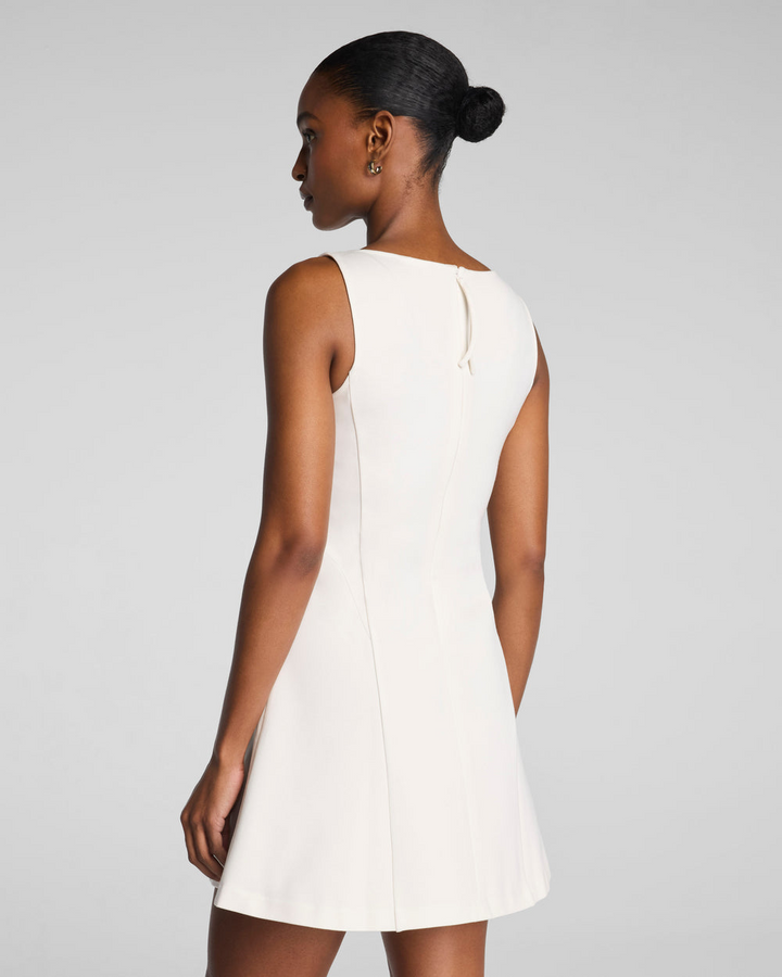 Ponte Boatneck Mini Dress