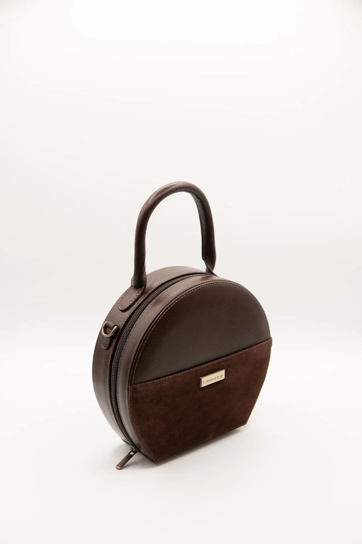 Bailey Embossed Mini Circle Bag