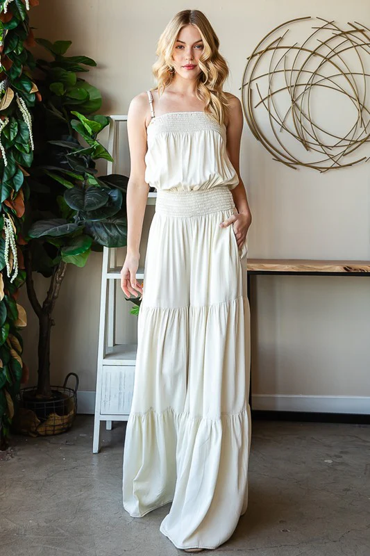 Mineral Ruffle Jumpsuit