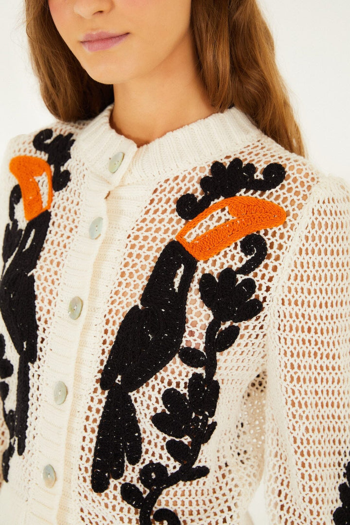 Toucan Crochet Cardi