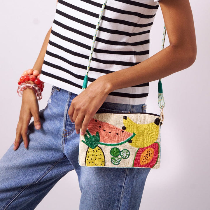 Leila Seed Bead Clutch