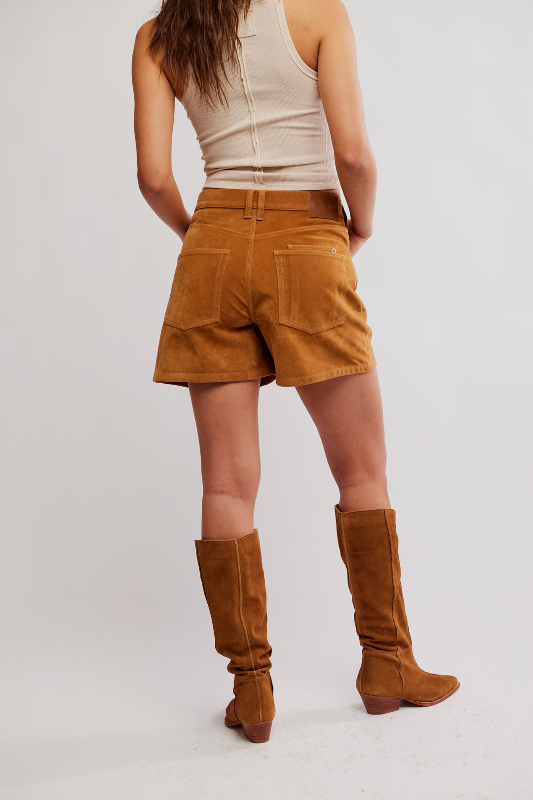 Tippi Vegan Suede Short