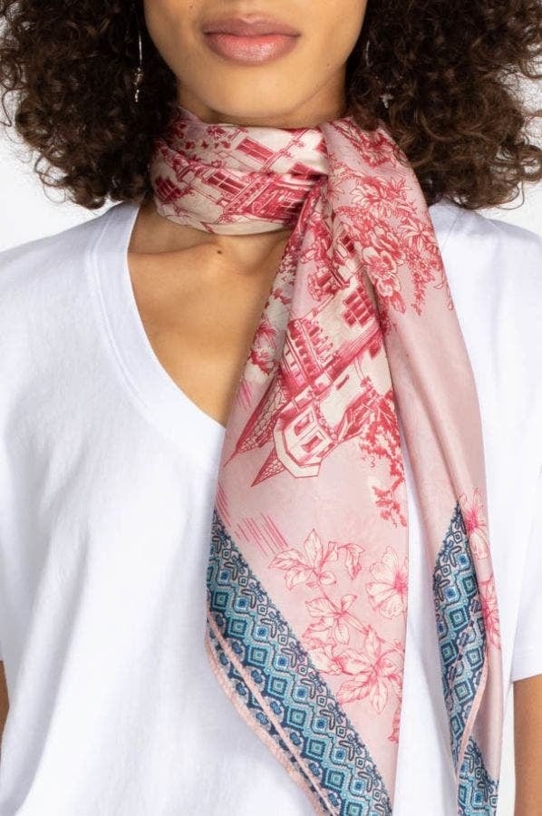 Johnny Was House on the Hill Scarf