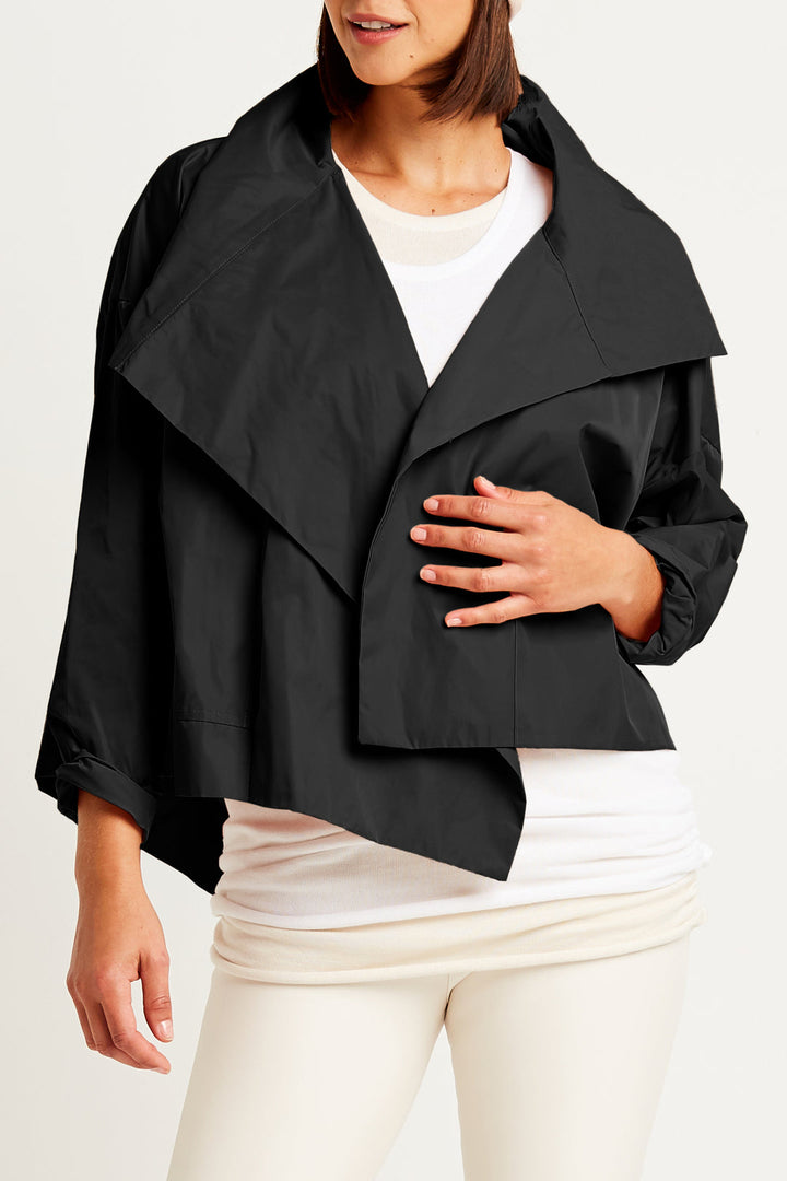 Cropped Asymmetric Jacket