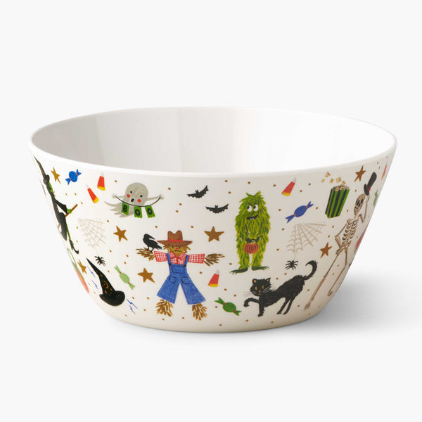 Halloween Parade Melamine Serving Bowl
