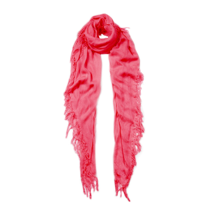 Blue Pacific Tissue Solid Scarf