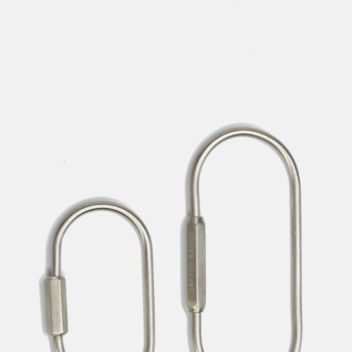 Oval Minimalist Keychain