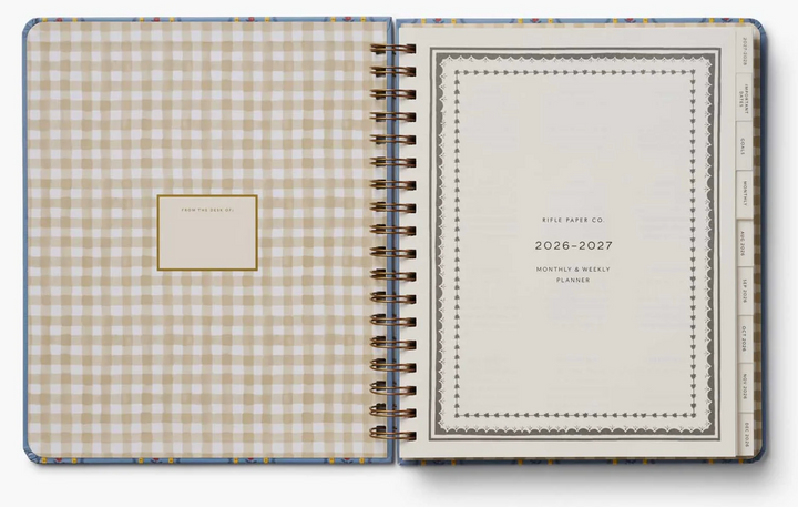 2027 Schoolhouse 17 Month Academic Planner