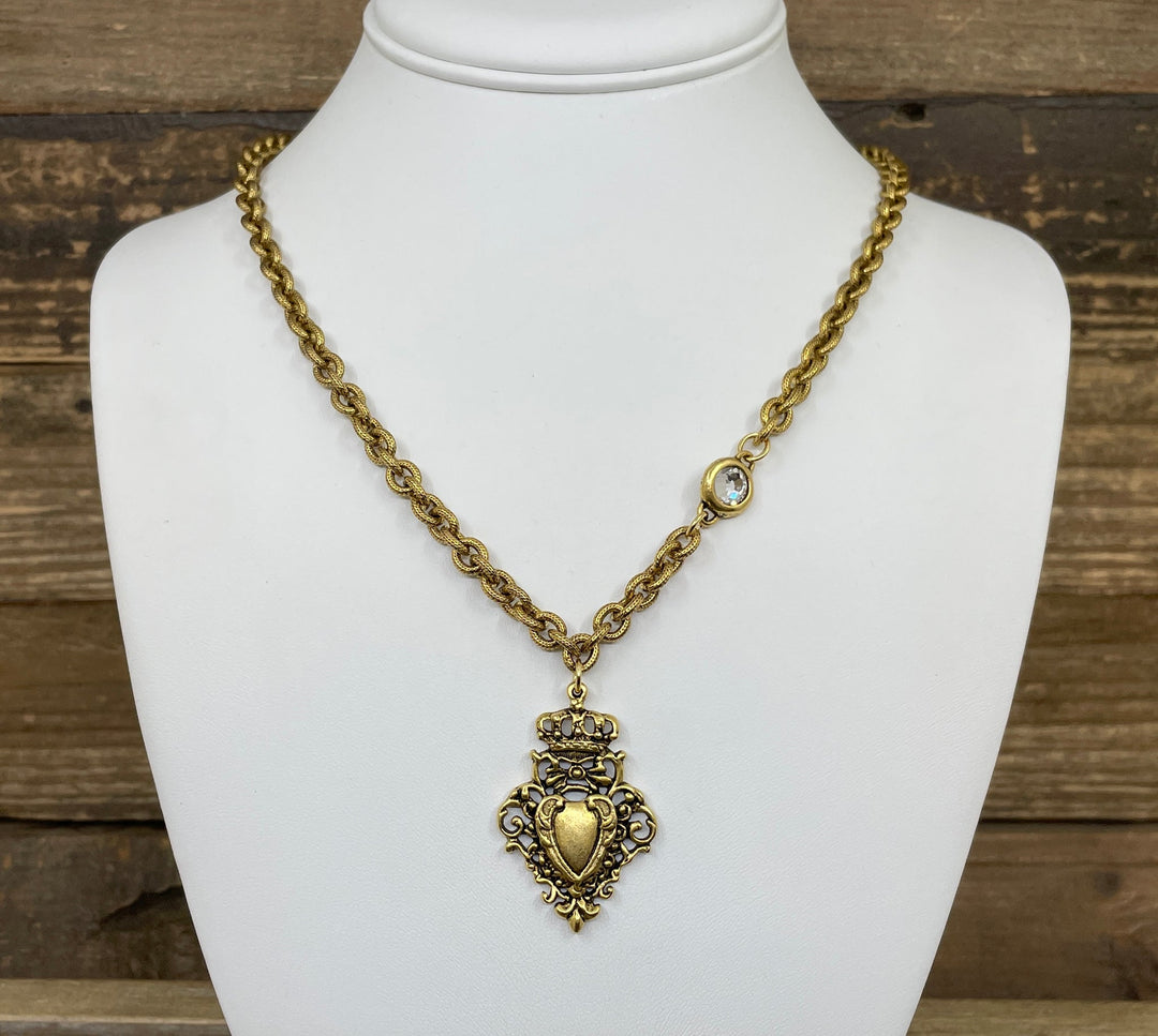 Queen of Hearts  Pendant Necklace