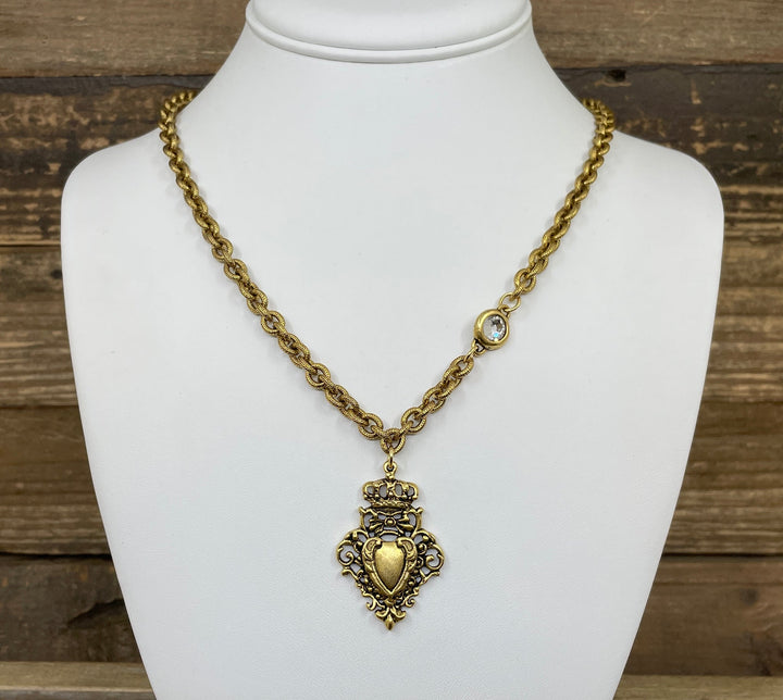 Queen of Hearts  Pendant Necklace