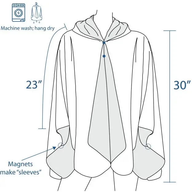 Reversible Rain Cape