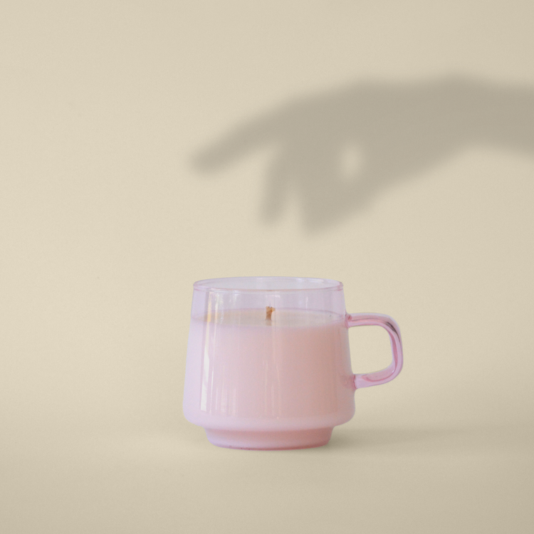 Glass Mug Candle