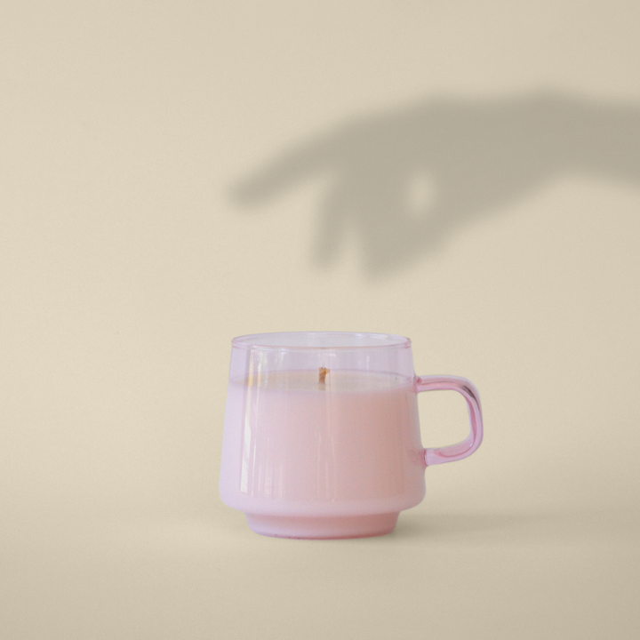 Glass Mug Candle