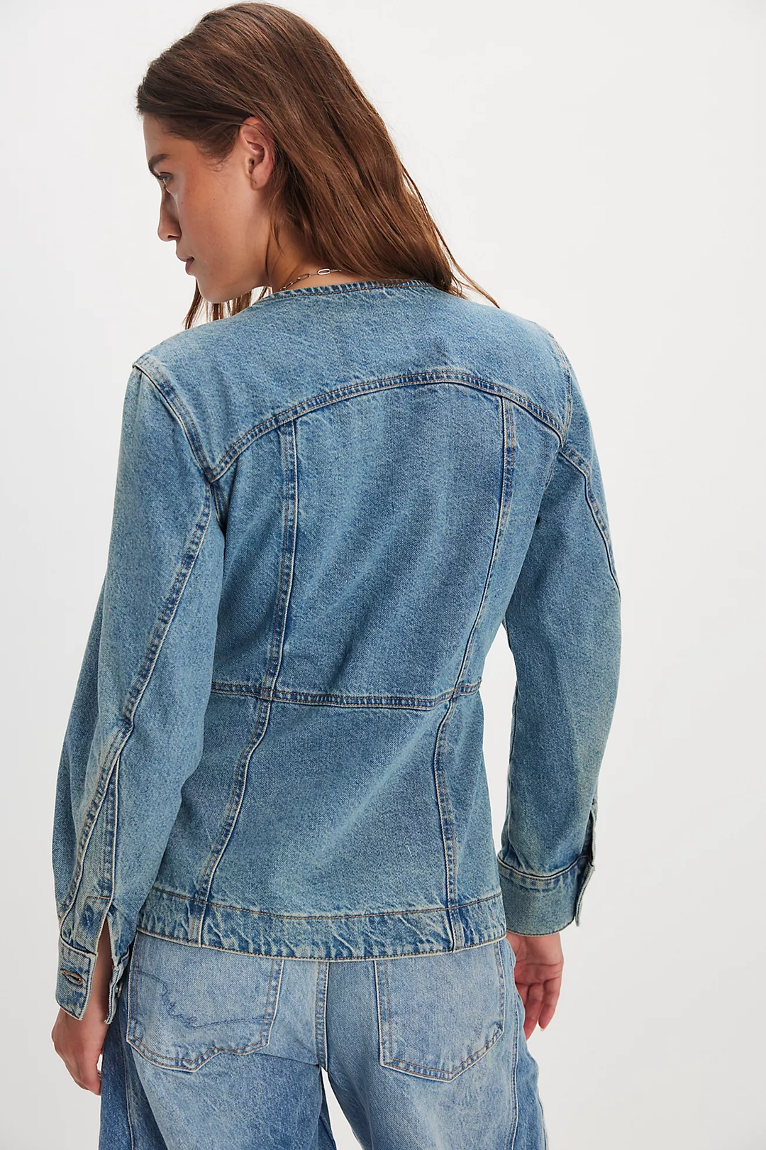 Free People Lula Denim Jacket – Squash Blossom Boutique Free People Lula Denim Jacket – Squash Blossom Boutique