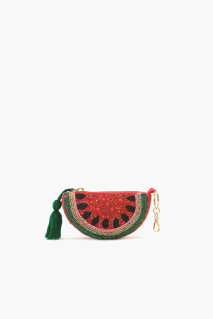 Beaded Fruit Coin Purse