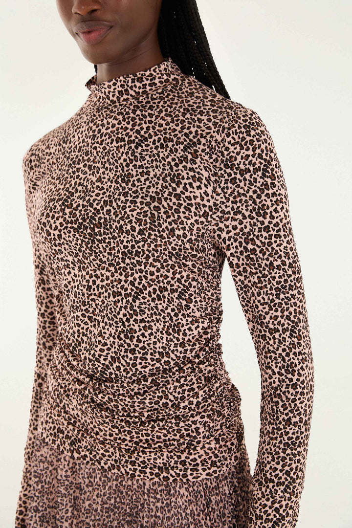 Baby Leopard Jersey Blouse
