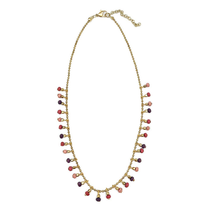 Sachi Mulberry Mix Necklace