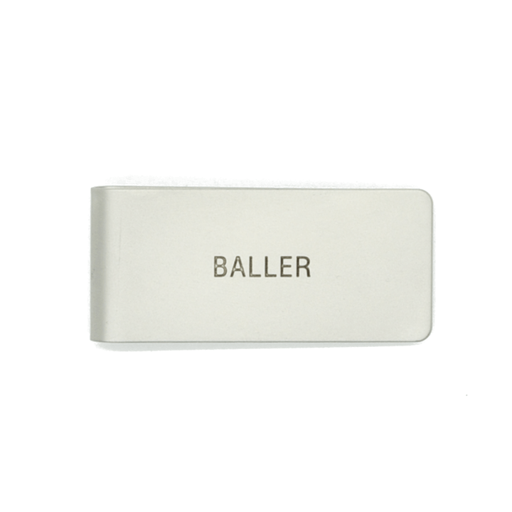 Curated Basic Baller Money Clip