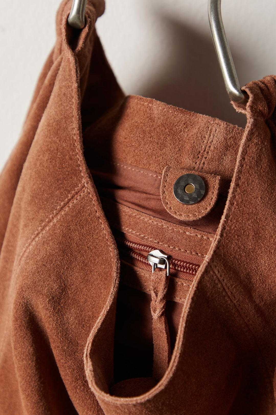 Bobbi Slouch Suede Tote