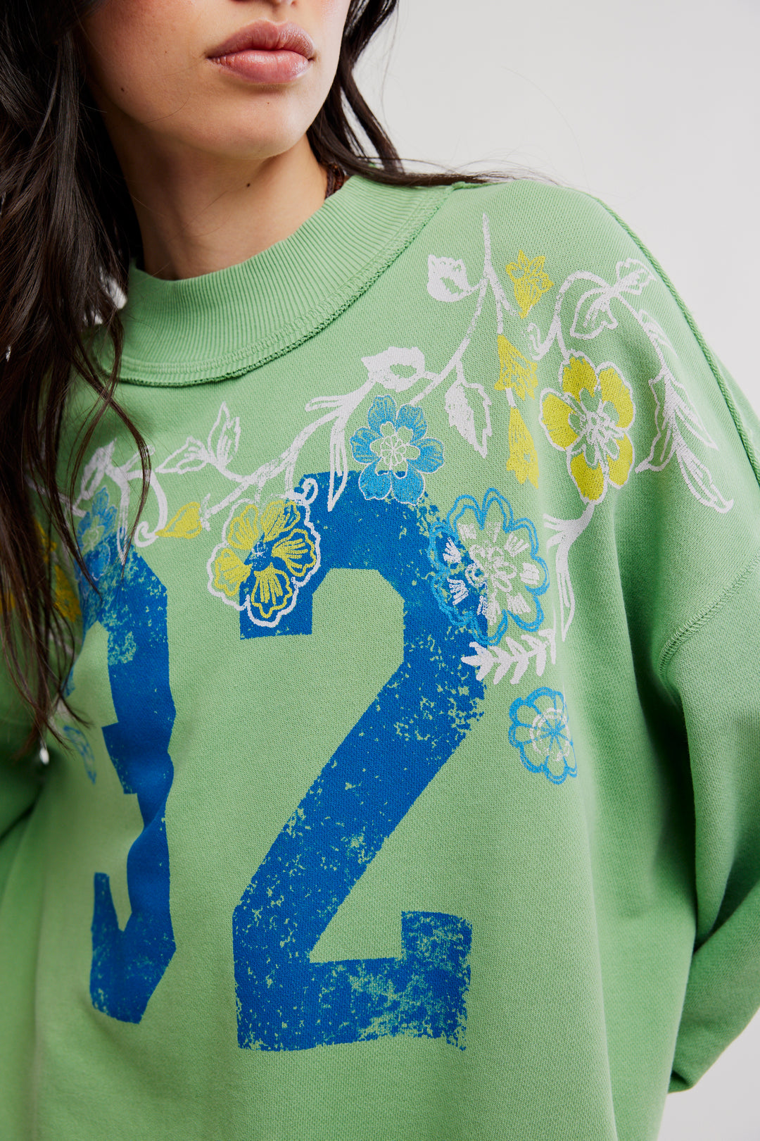 Palm Spring Turtle Sweatshirt