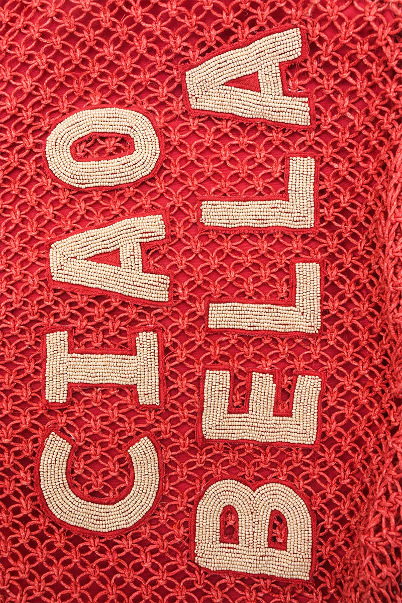 Ciao Bella Mesh Beach Bag