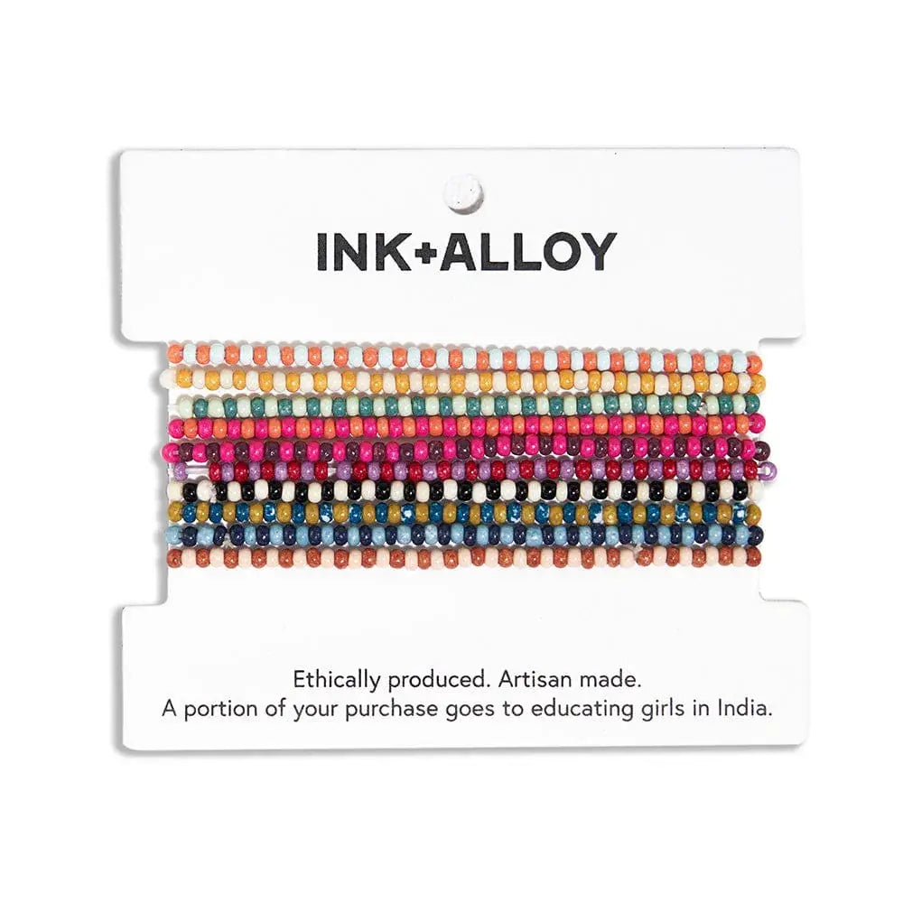 Ten Stack Stretch Bracelets