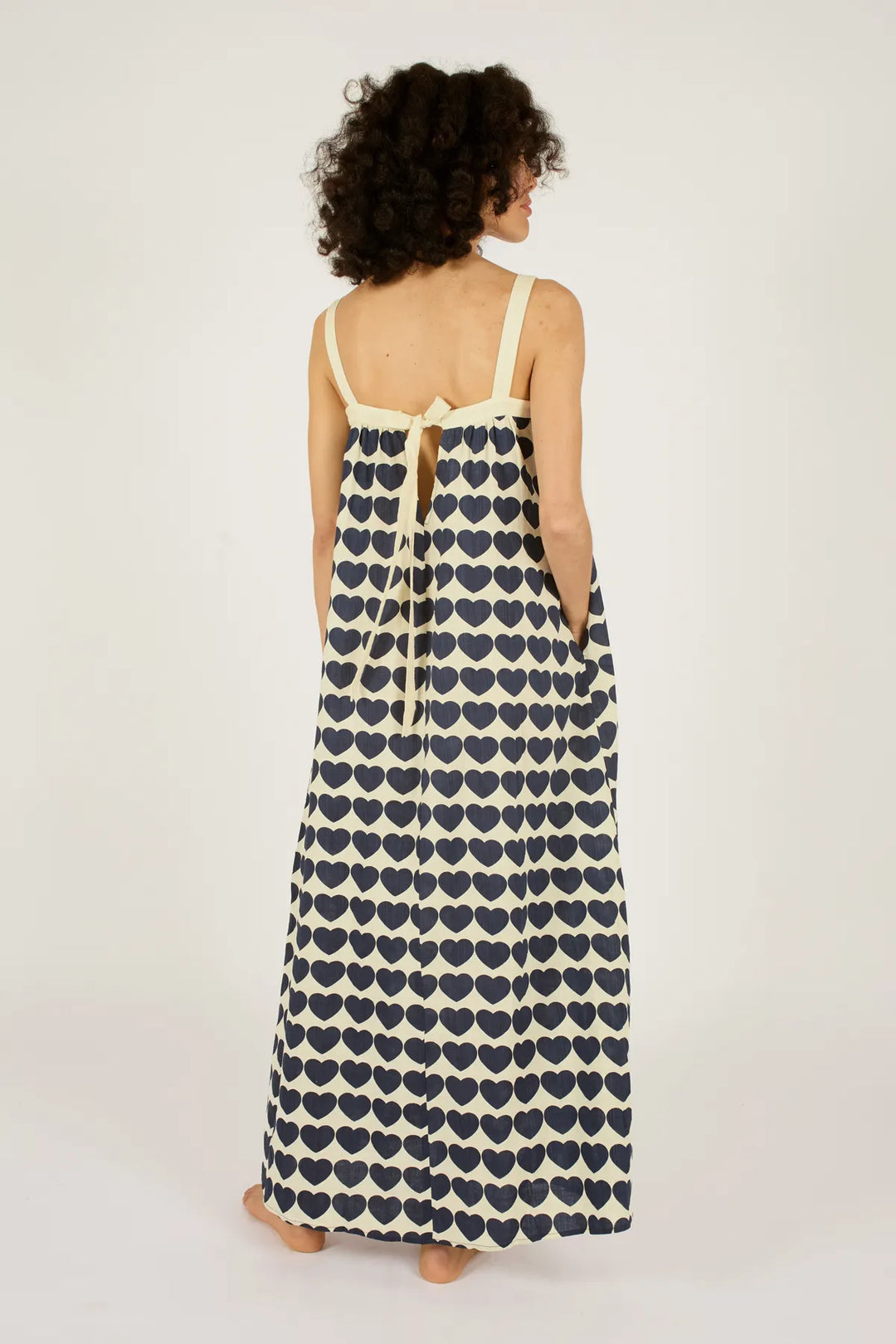 Navy Thandie Dress