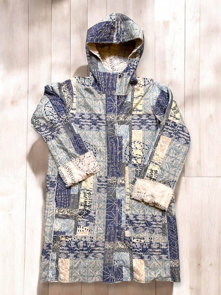 Johnny Was Shasiko Patch Fur Jacket