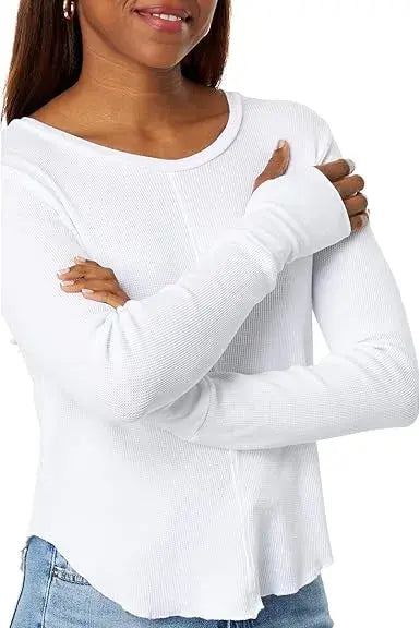 Crew Crop Boxy Thumb Tee