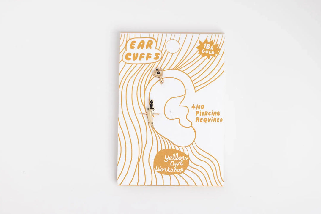 Dagger Heart  Ear Cuffs