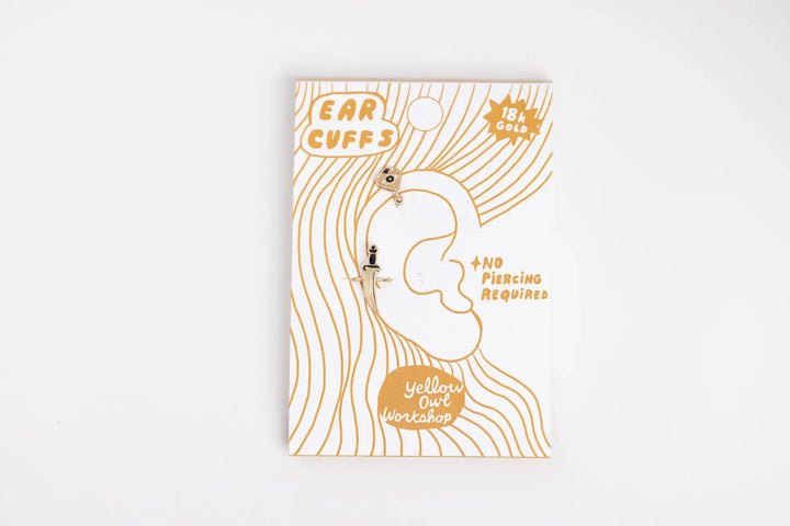 Dagger Heart  Ear Cuffs