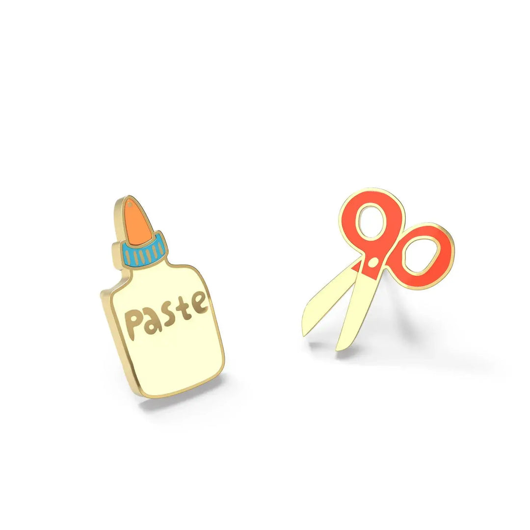 Cut Paste Earrings