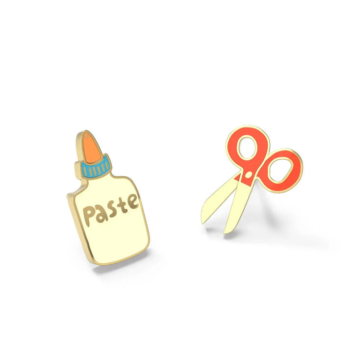 Cut Paste Earrings