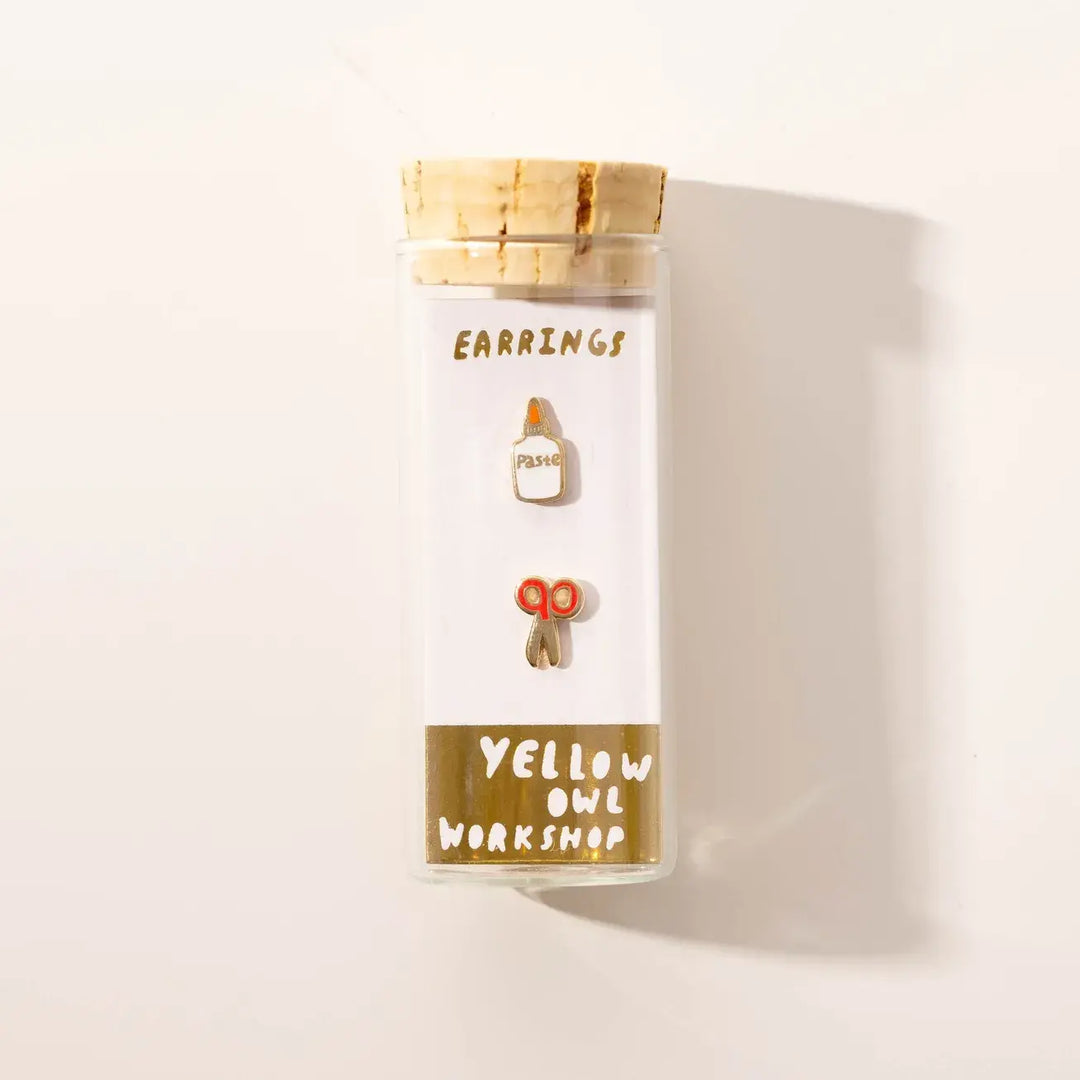 Cut Paste Earrings
