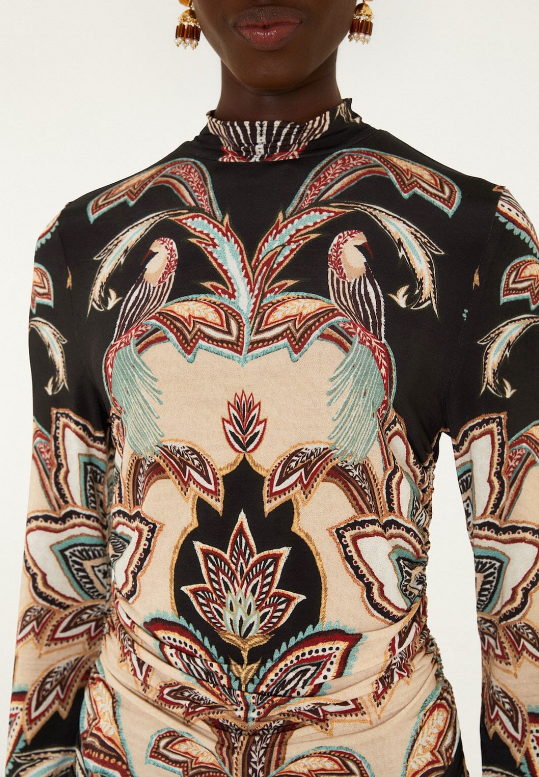 Tapestry Dream Jersey Blouse
