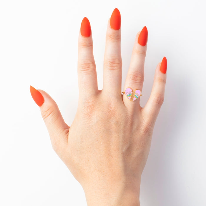 Heartbroken Feelings Ring