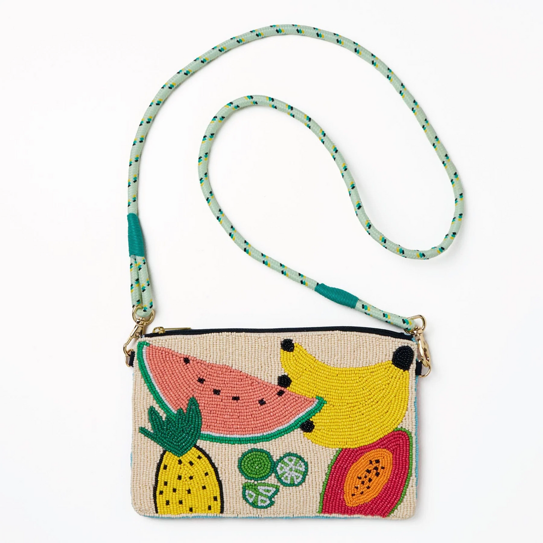 Leila Seed Bead Clutch