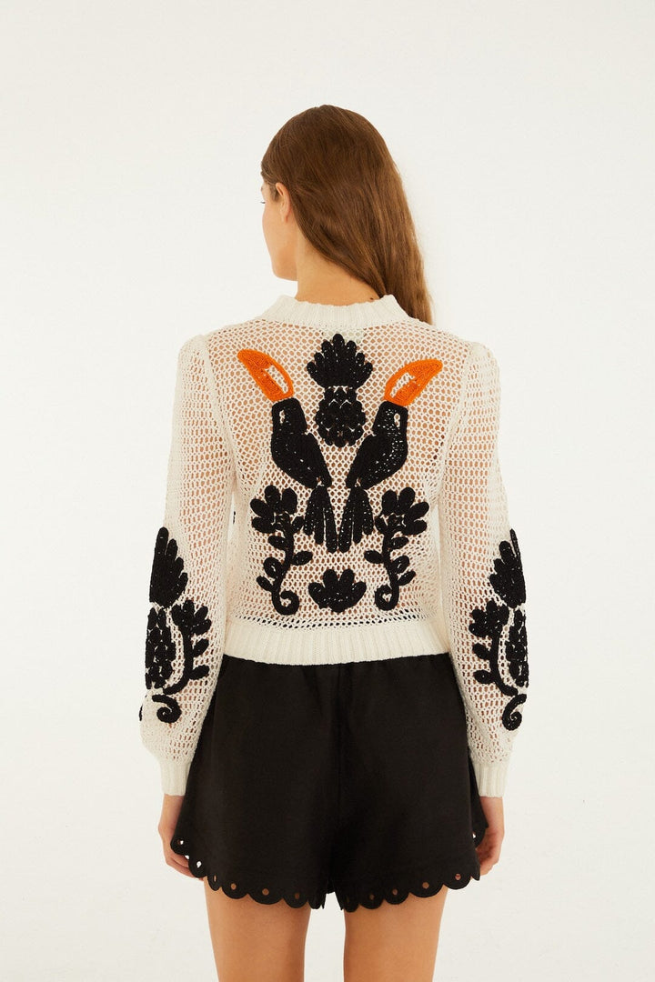 Toucan Crochet Cardi