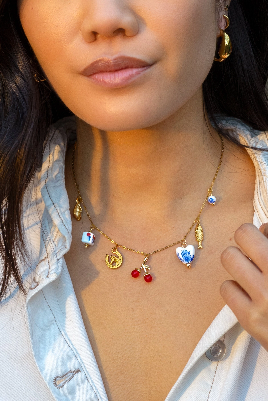 18k Lucky Charm Necklace