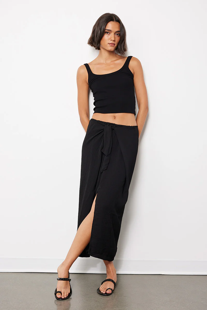 Faux Sarong Skirt