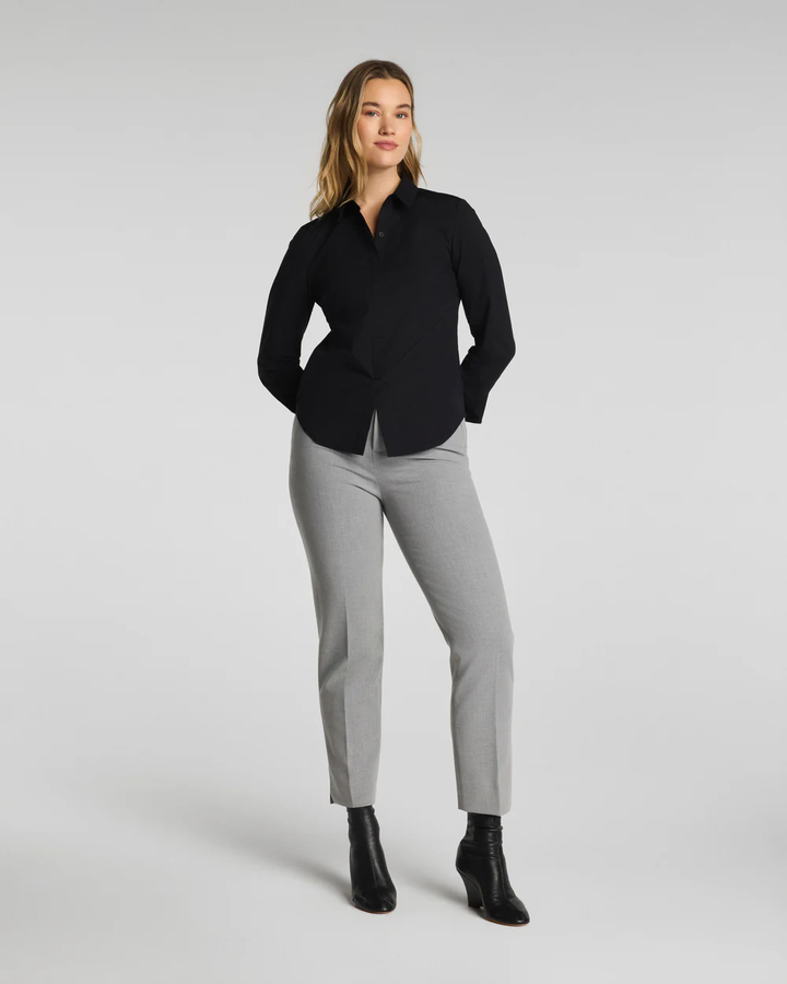Poplin No Gape Button Down